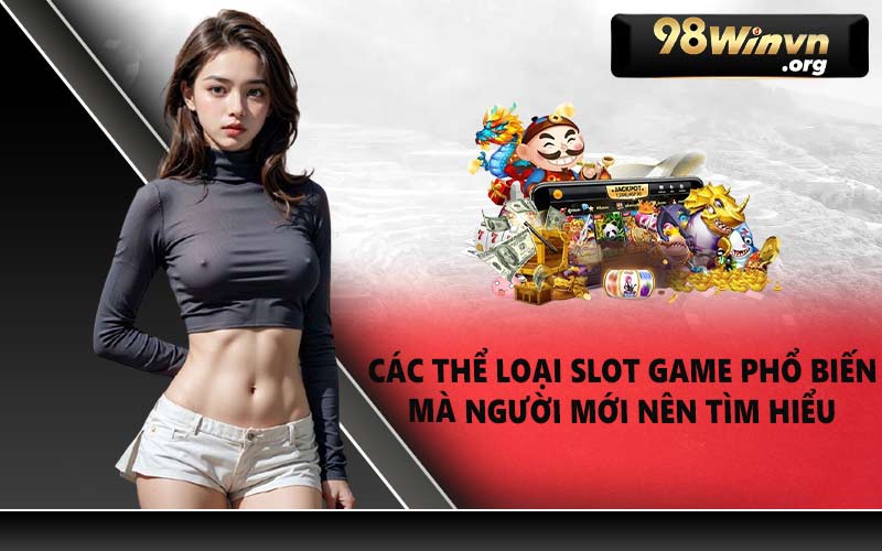 Các thể loại slot game phổ biến mà người mới nên tìm hiểu