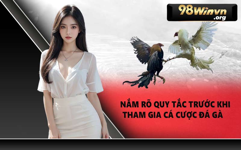 Nắm rõ quy tắc trước khi tham gia cá cược đá gà